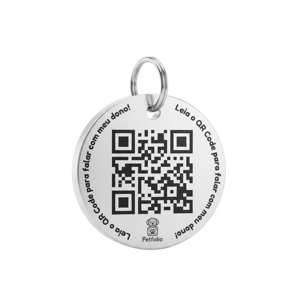 Tag QR Code de Indentificação Pet