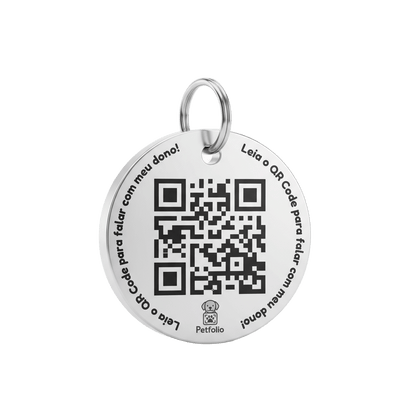 Tag QR Code de Indentificação Pet