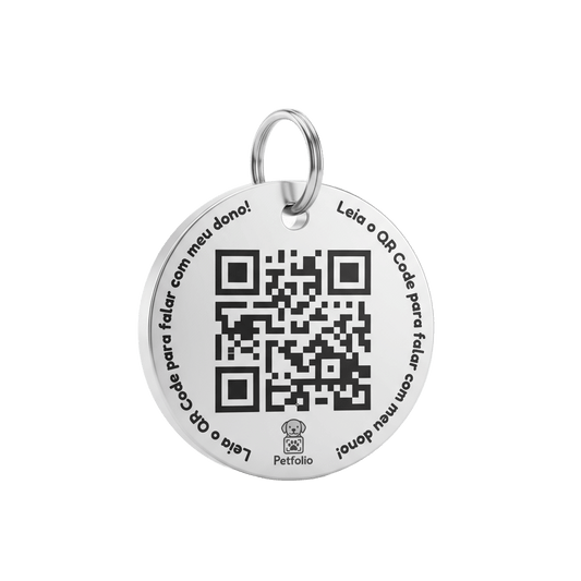 Tag QR Code de Indentificação Pet
